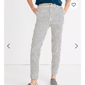Madewell - Tapered Pants, Striped